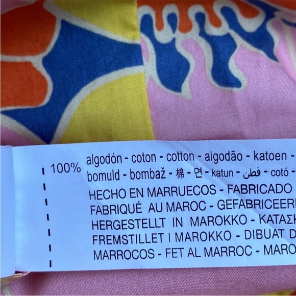 ZARA Colorful Oversized Floral Tunic Top Blouse Size Large - Picture 8 of 10